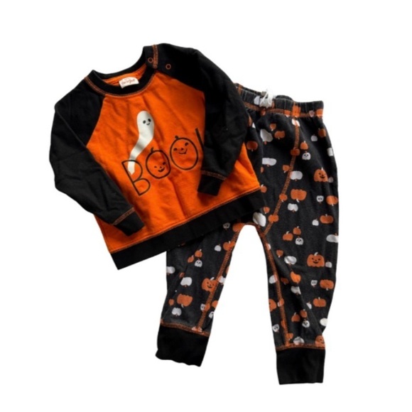 Cat & Jack Other - Cat & Jack Halloween “Boo!” 2-Piece Set
